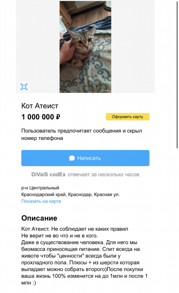 Авито в анапе доска бесплатных объявлений